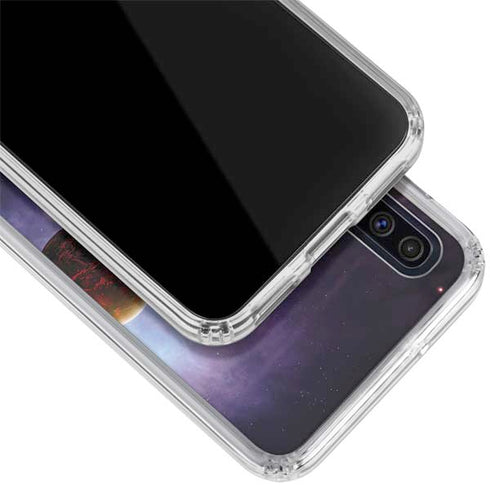 StockTrek Two Planets Born from the Same Star Galaxy A50 Clear Case